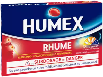 Humex Rhume Comprimés Et Gélules Plq/16 à IS-SUR-TILLE