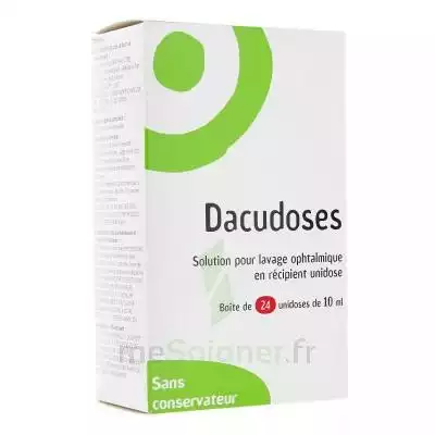 Dacudoses Solution Pour Lavement Ophtalmologique 24unid/10ml à IS-SUR-TILLE