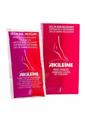 Akileine Soins Rouges Sels De Bain DÉlassant 2sach/150g à IS-SUR-TILLE