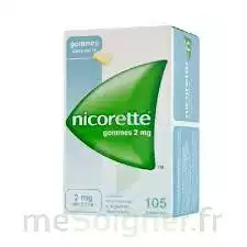 Nicorette 2 Mg Gom à Mâcher Médic Sans Sucre Plq/105gom à IS-SUR-TILLE