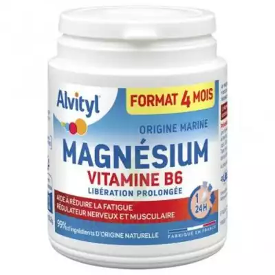 Alvityl Magnésium Vitamine B6 Libération Prolongée Comprimés Lp Pot/120 à IS-SUR-TILLE
