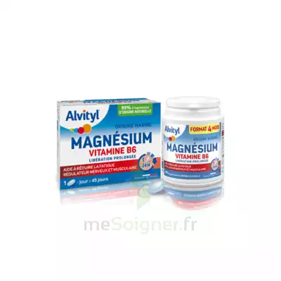 Alvityl Magnésium Vitamine B6 Libération Prolongée Comprimés Lp B/45 à IS-SUR-TILLE